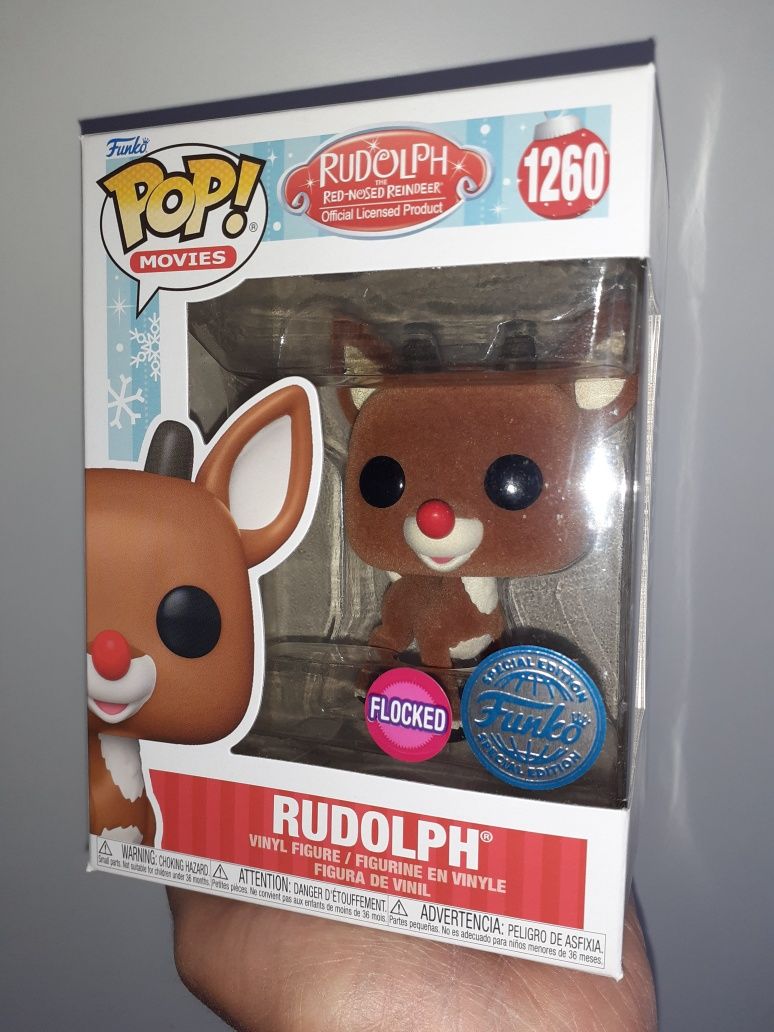 Rudolph Flocked Exclusive 1260