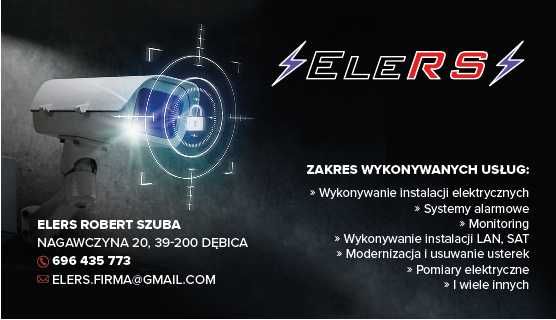 Wykonywanie instalacji elektrycznych, usługi elektryczne, elektryk