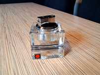 Zapalniczka gabinetowa KOSTAR szkło glass GDR DDR Vintage design