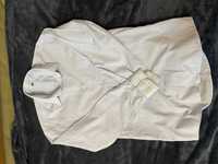Белая рубашка для мальчика ( 35 см по вороту) Школьная