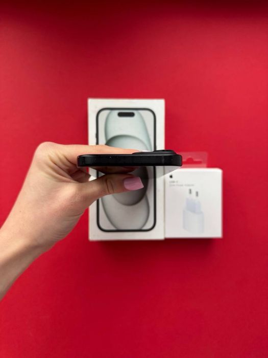 iPhone 15 128gb + Комплект! Фізична сім! Айфон 15