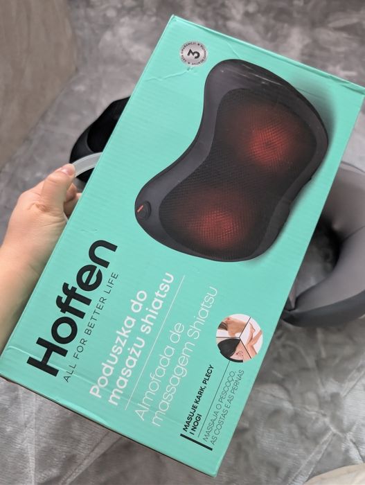 Poduszki masujące do masażu masażer do karku poduszka shiatsu masaż