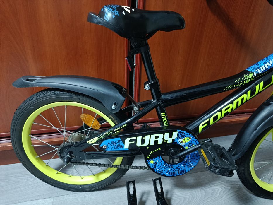 Дитячий велосипед Formula FURY 16". Детский велосипед.