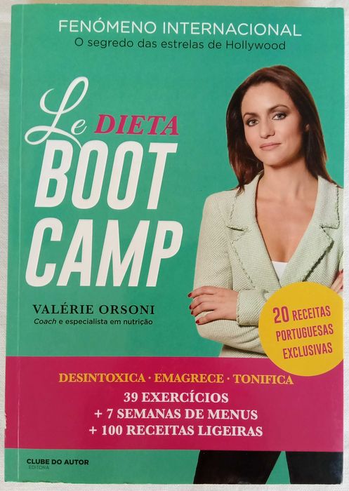 Livro Dieta Le Bootcamp de Valerie Orsoni