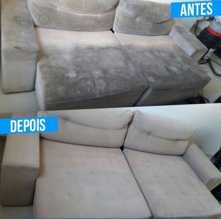 Higienizaçao lavagem a seco sofas colchoes cadeiras avpartir de 25,00