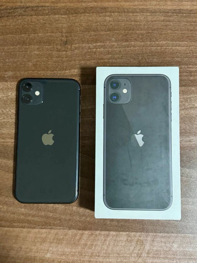 Айфон 11 64Гб Блек/Черный (165$) Гарантия/Доставка