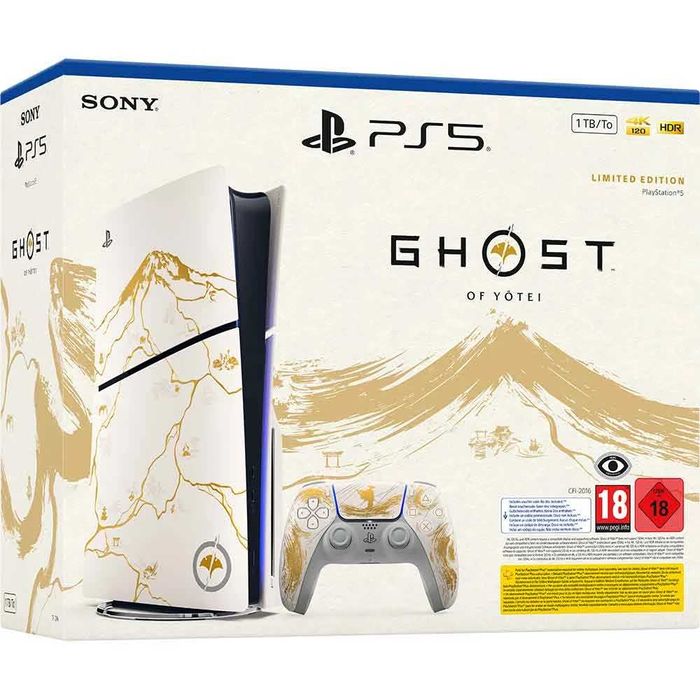 Ігрова приставка SONY PlayStation 5 Slim + Ghost of Yotei Limited Edit