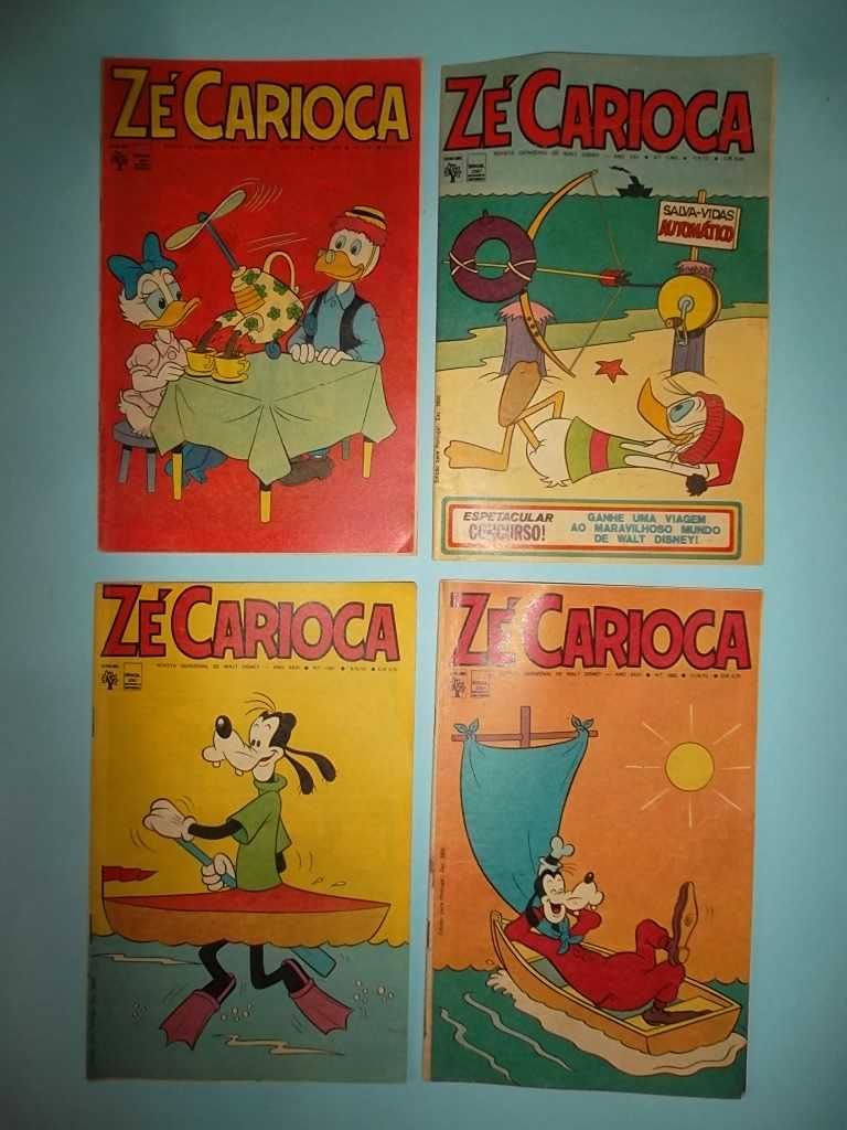 ZÉ CARIOCA - Lote 34 revistas antigas, bem conservadas.