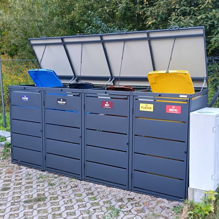 Obudowa Zabudowa Kosza Wiata Śmietnikowa  Domek Narzędziowy Garaż