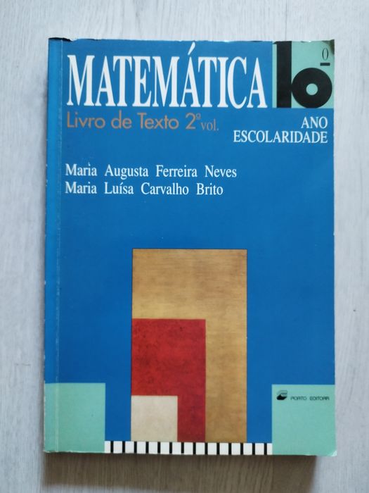 Livro de Texto - Matemática 10° (2° vol)