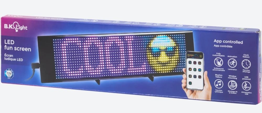 Pixelowa tablica LED z Action