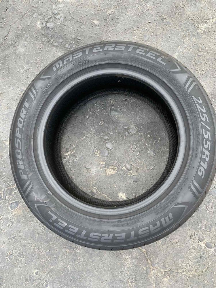 Шини 225/55 R16 Mastersteel 6,7-7,4мм, літо,