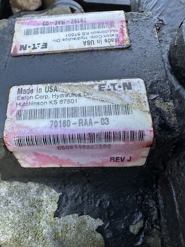 Hydrostat Hydromatic 78162-RAE + pompa hydrauliczna EATON 70160-RAA-03