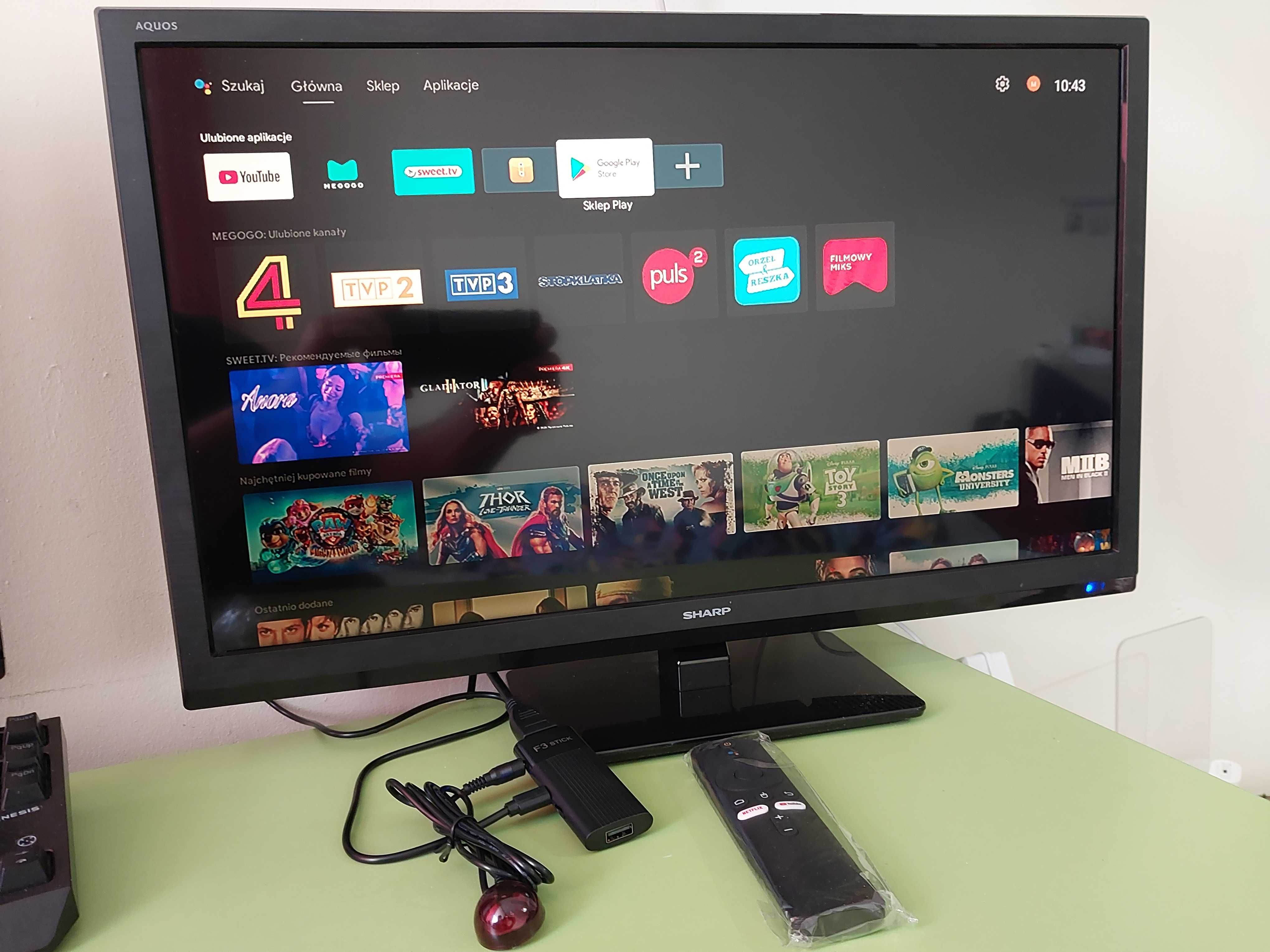Android TV box (stick) MX10-F3
