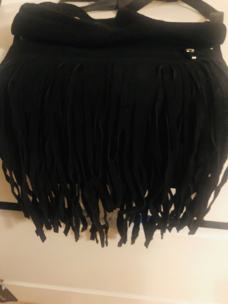 Torebka frędzle w stylu boho