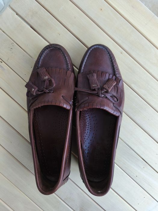 Вінтажні шкіряні лофери Dexter, made in USA,