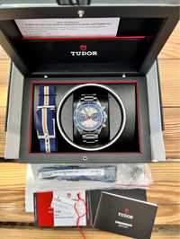 Tudor Heritage Chrono Blue