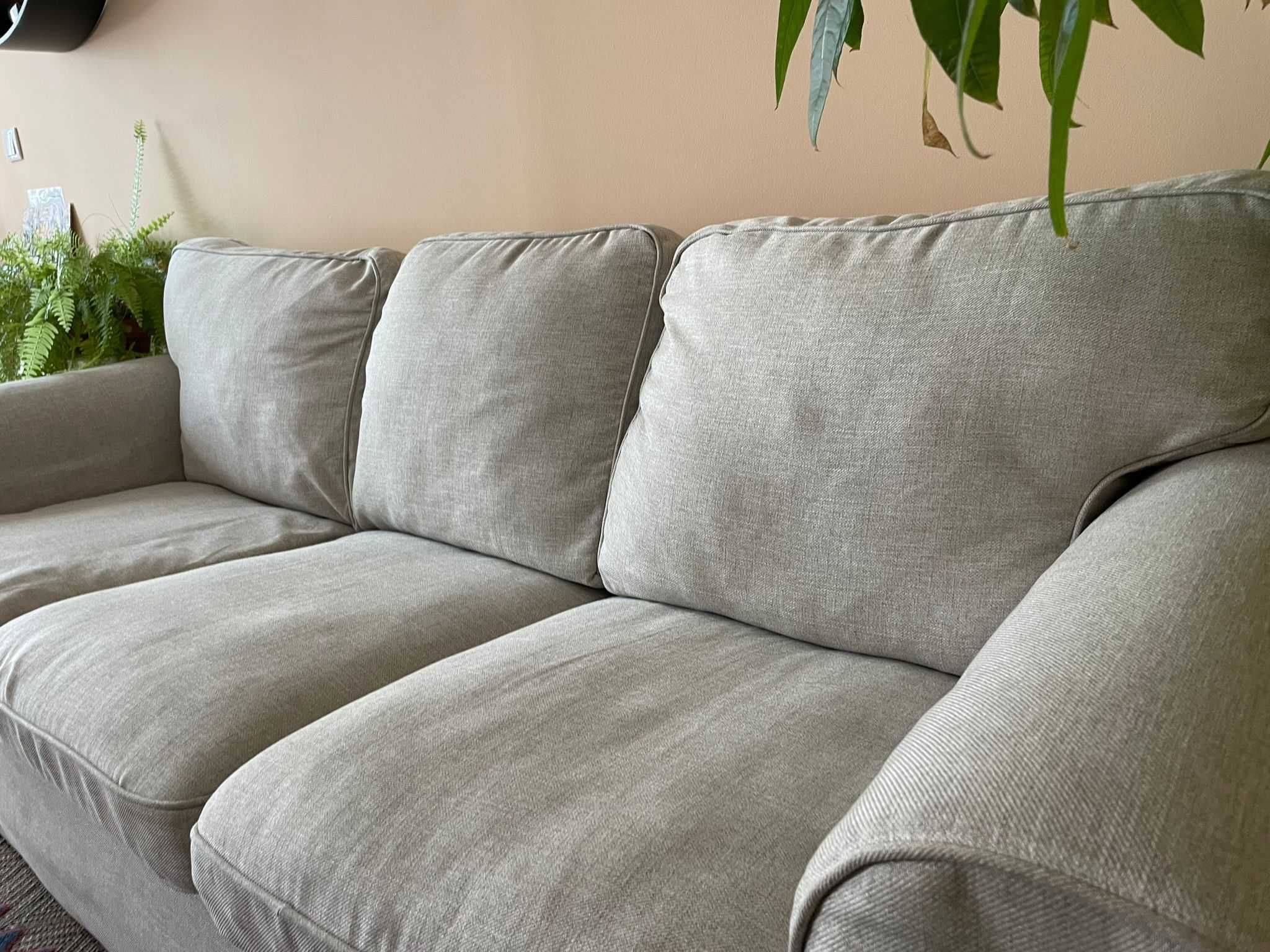 Sofa IKEA EKTORP Beje claro - 3 lugares
