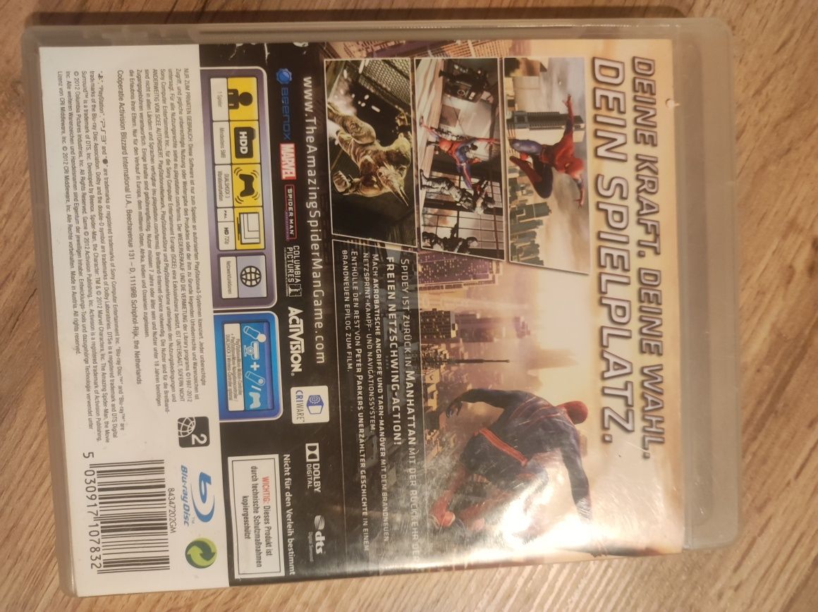 Gra spiderman ps3
