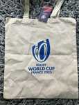 Torba shopperka z bawełny, oficjalny merch Rugby World Cup