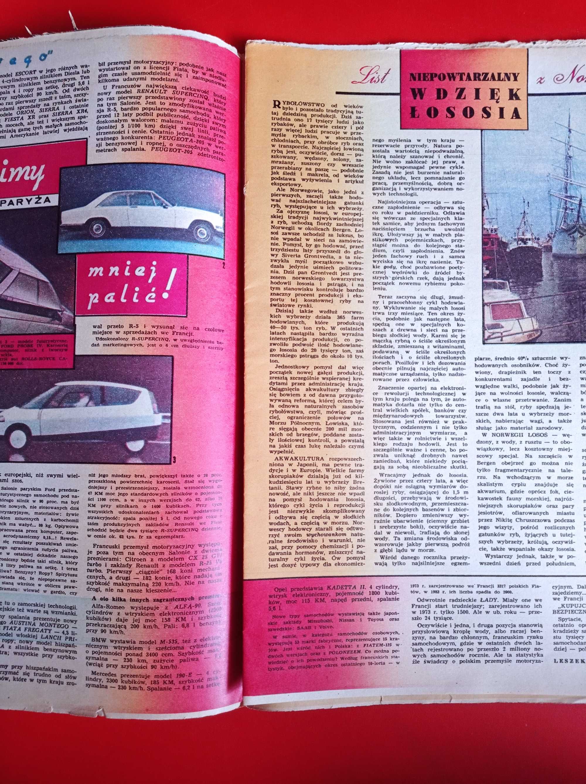 Przekrój, tygodnik, nr 2057, 11 listopada 1984