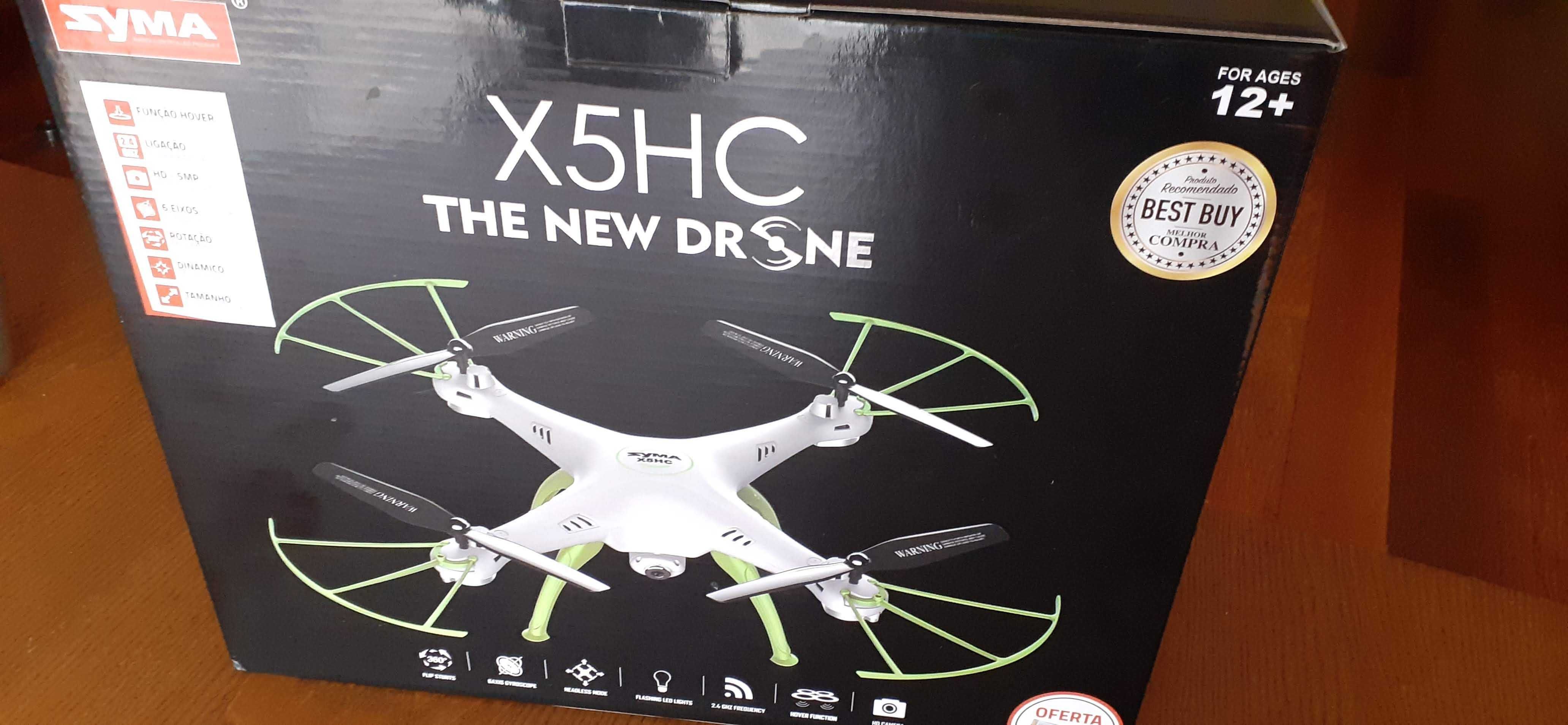 Drone Syma X5HC - Nunca usado