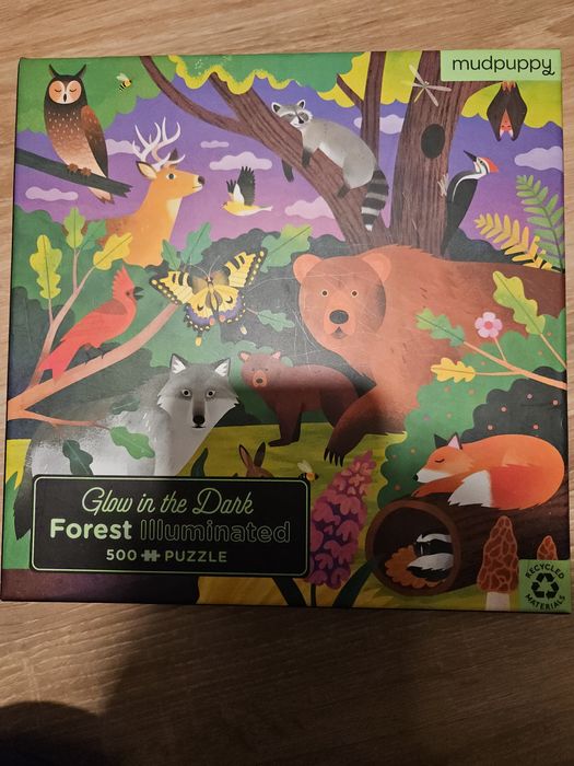 Puzzle świecące  500sztuk