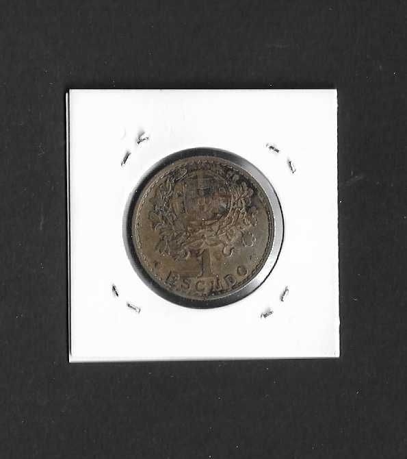 Moeda de 1 Escudo. Portugal 1958