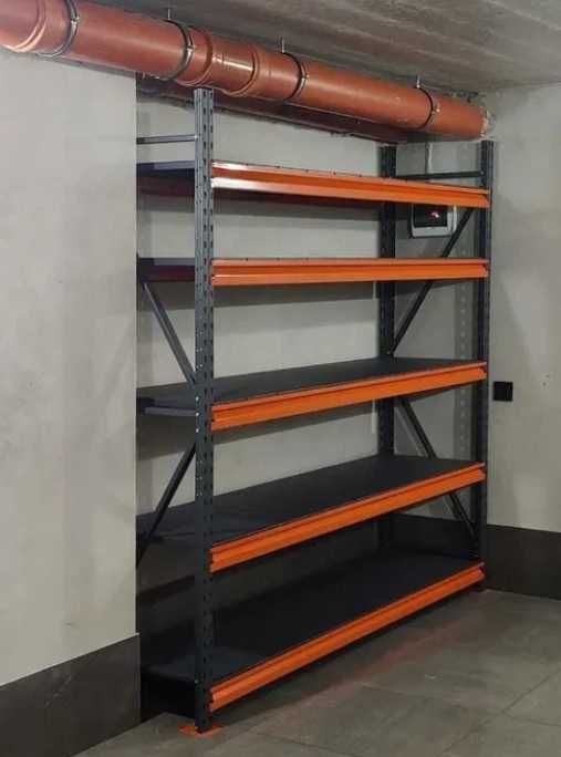 Стелажі з полицями на склад. Підсилені. Стелажне складське обладнання