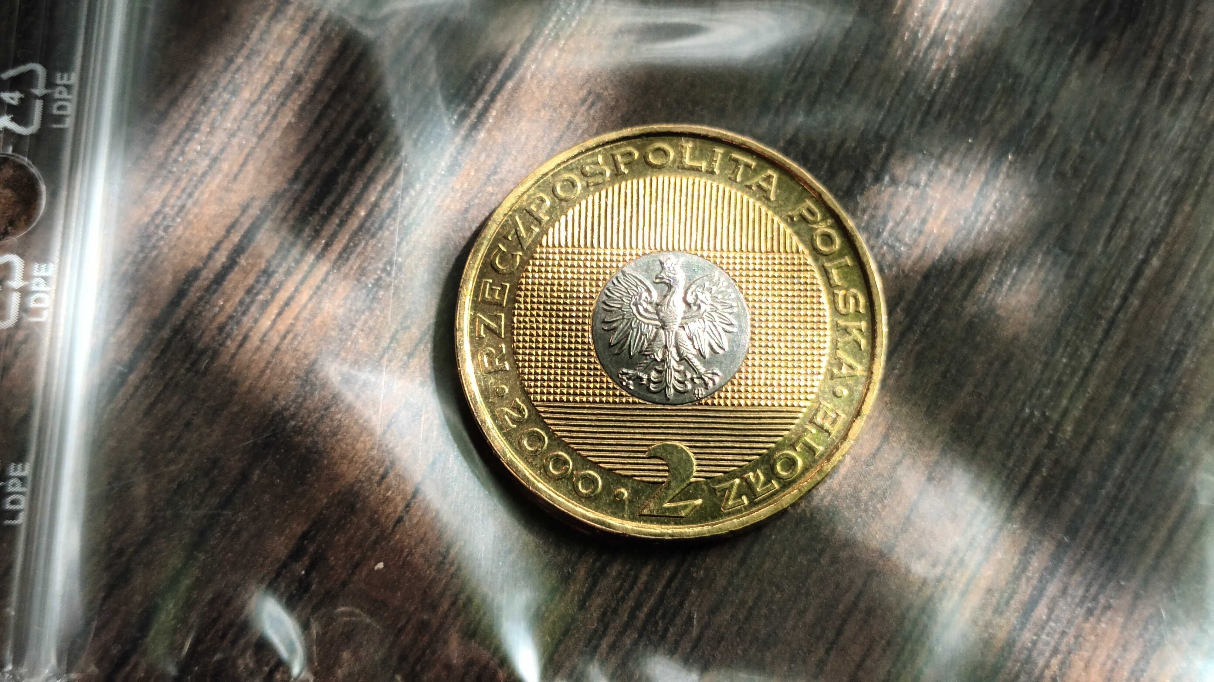 Moneta 2zł. 2000r.Duża-Milenium ,Piękna Ideał.!