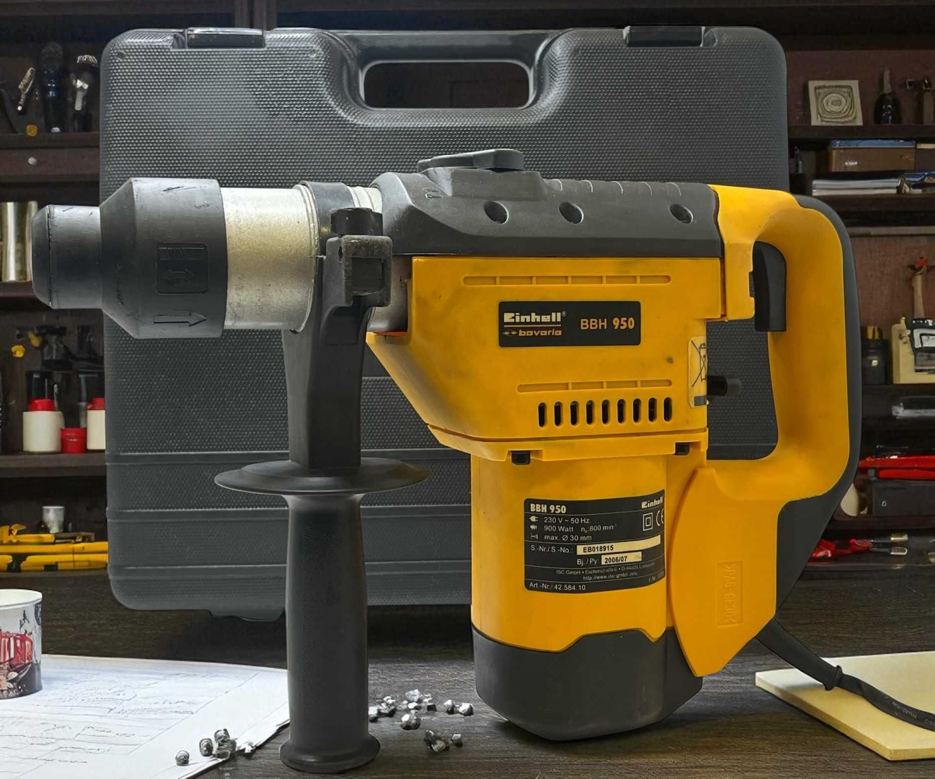 EINHELL BBH 950 – Młotowiertarka do najcięższych zadań