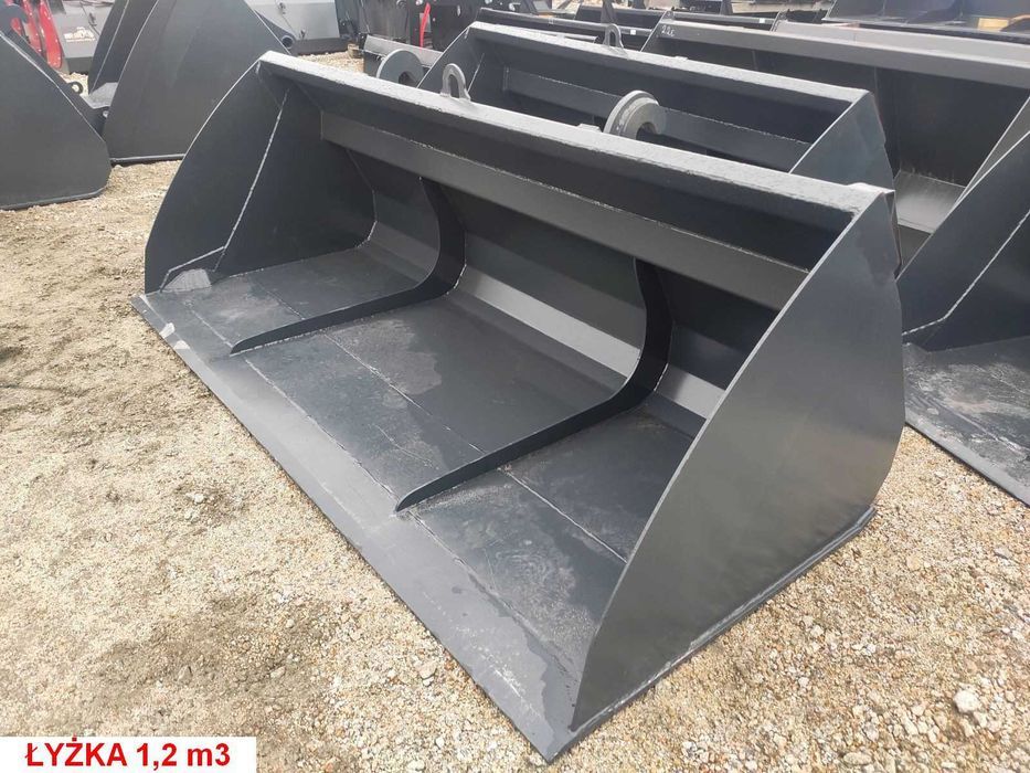 mocna ŁYŻKA pojemnościowa objętościowa do ładowarki Manitou JCB Merlo