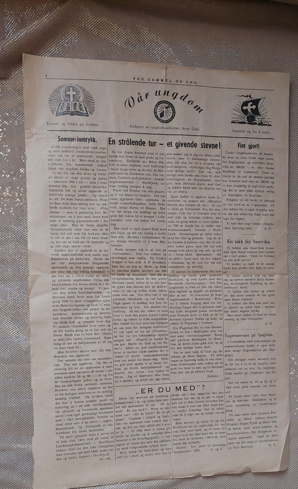 Gazeta Norweska 1953
