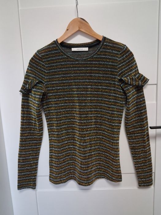 Gestuz bluzka brokatowa damska XS