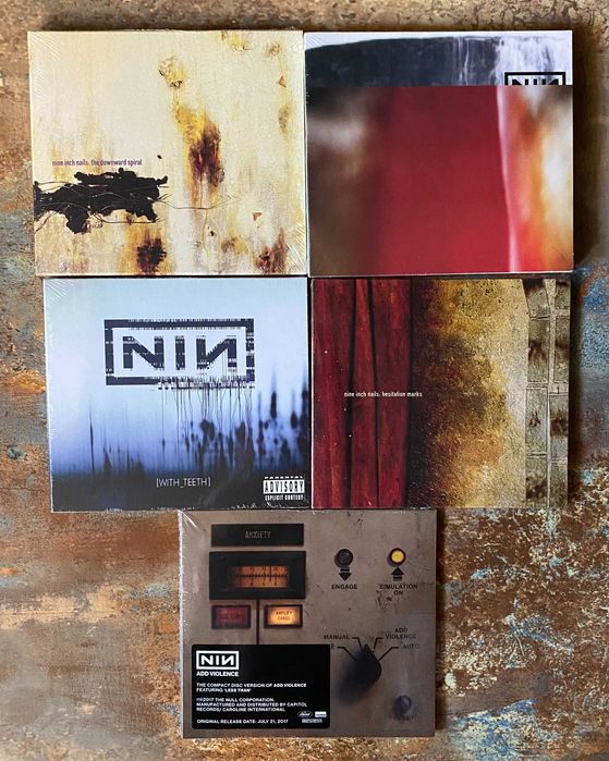 Tool Perfect Circle NIN Y Gods W Ward RHCP David Bowie Papa Roach CD