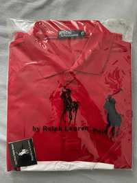 Koszulka polo Polo by Ralph Lauren BIG PONY czerwona męska 5XL
