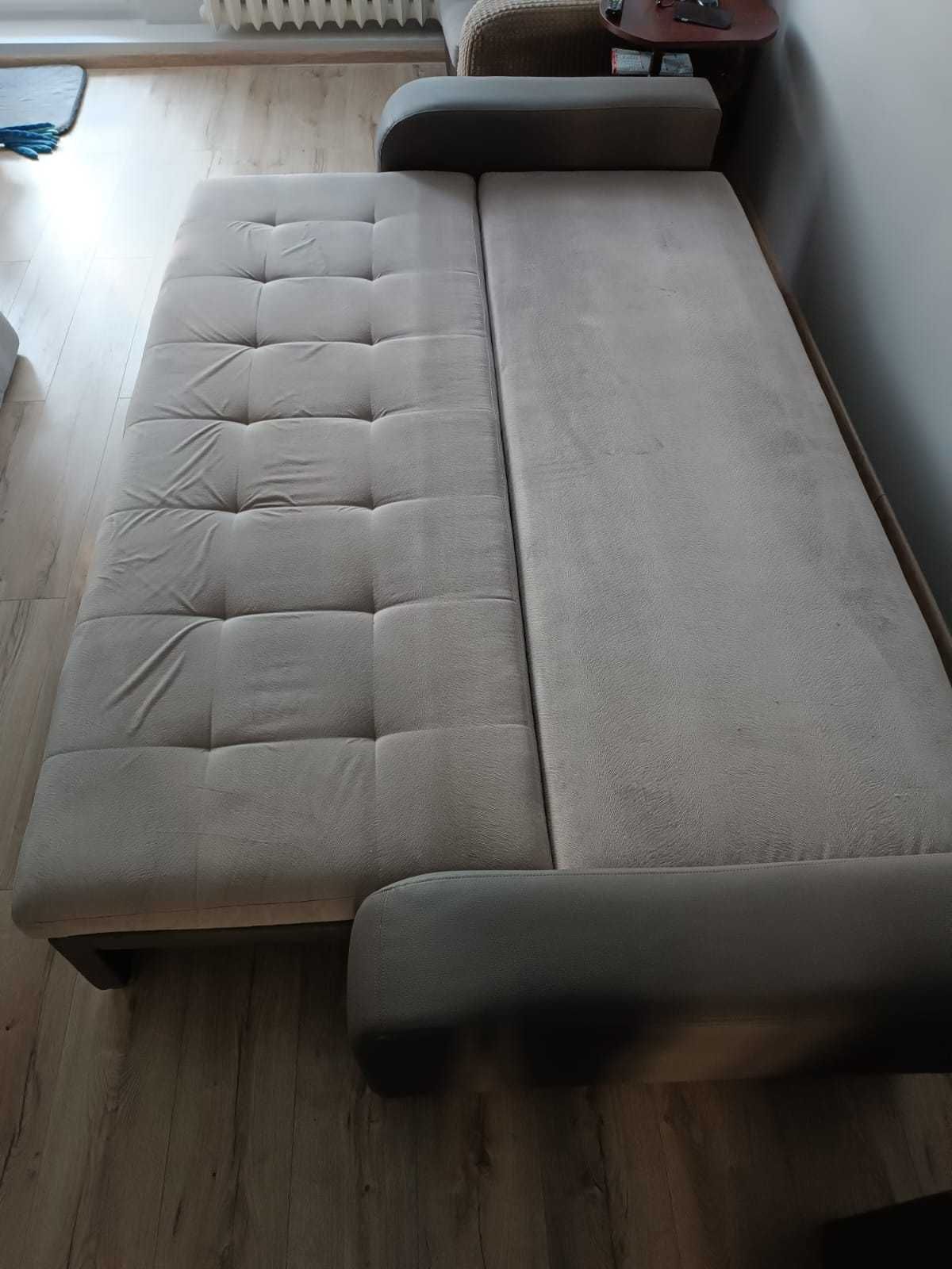 kanapa rozkładana + fotel gratis