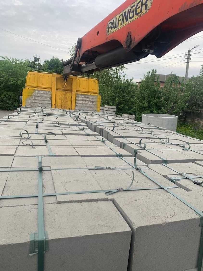 Шлакоблок будівельний 19,5*39*19,5. Юшків Ріг + Доставка