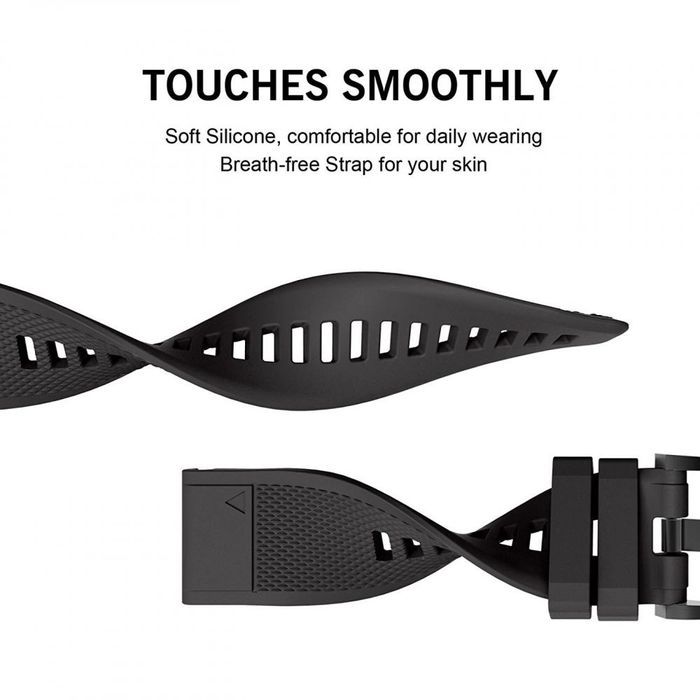 Etui Tech-Protect Smooth na Garmin Fenix 5 / 6 / 6 Pro / 7 - czarne