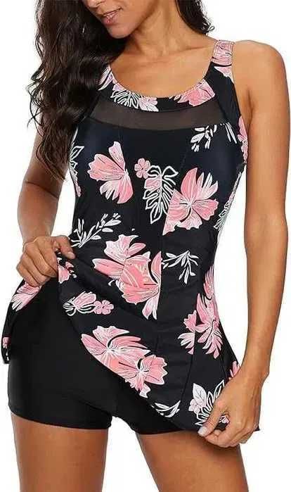 Nowy jednoczęściowy damski strój kąpielowy / spodenki ! S !7504!