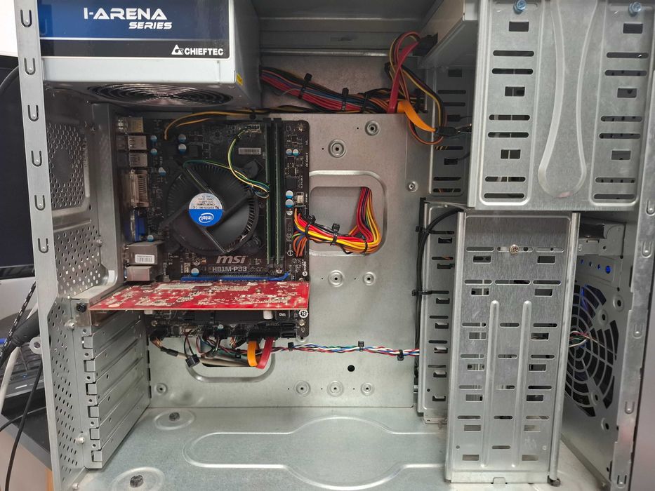 Komputer i5 4440 8GB RAM MSI H81m-p33 GT220 120GB HDD Win 7