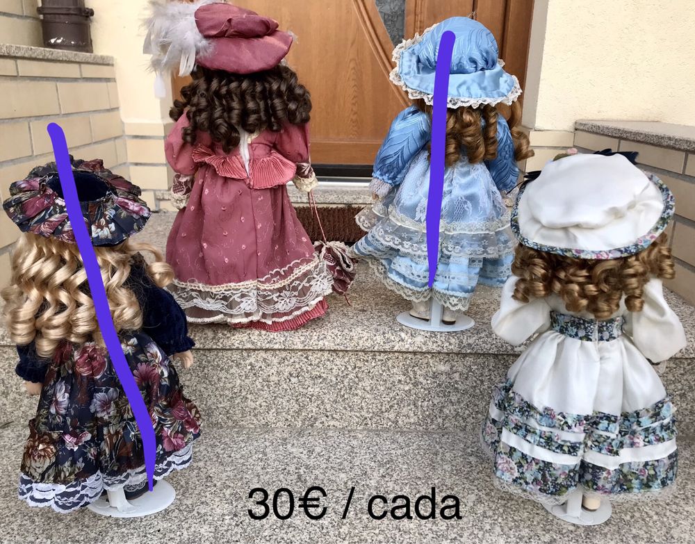 Bonecas de Porcelana (excelente estado, negociável)