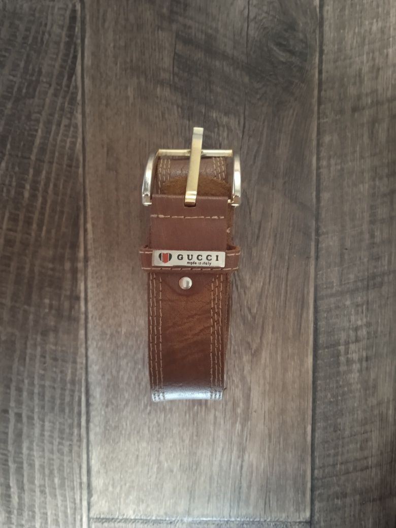 Ремень кожаный "Gucci"