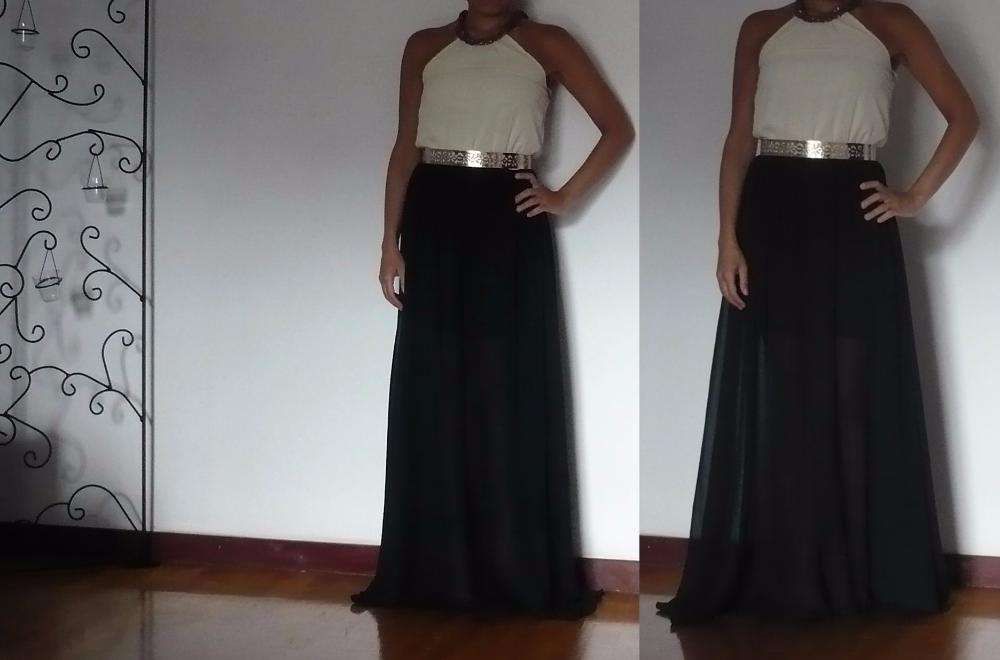 vestido novo muito moderno