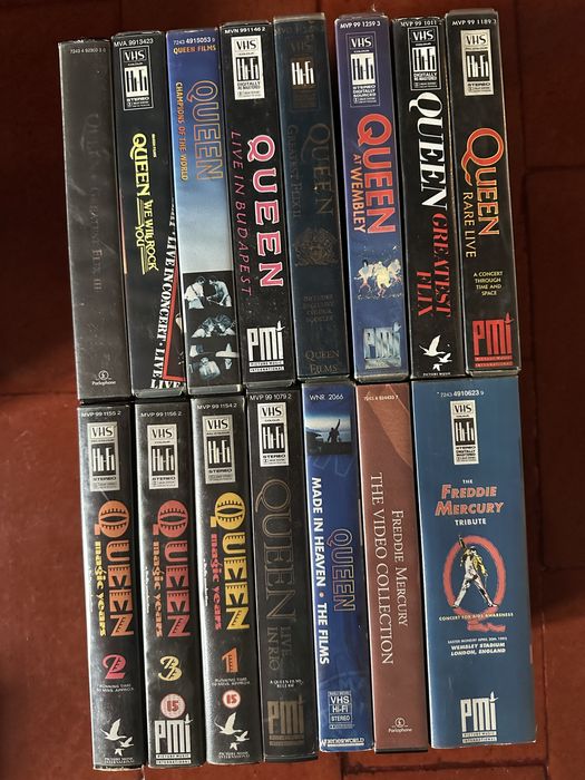Queen VHS originais