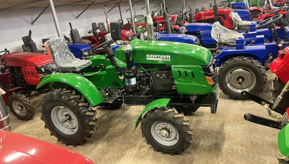 Мінітрактор Кентавр 200 В +2х плуг+фреза Мототрактор, трактор гарантія