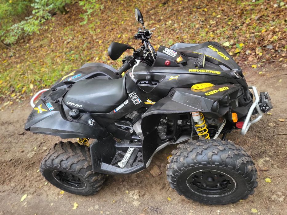 Can am renegade 800 4x4 ZAREJESTROWANY ( nie grizzly kodiak polaris )