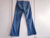 Spodnie dżinsowe jeansy denim vintage Vero Moda flare 38 28/30 a