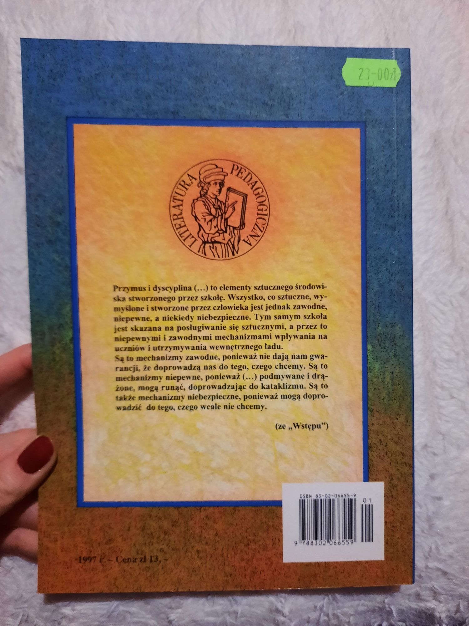 O przymusie I dyscyplinie w klasie szkolnej