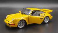 1:18 Solido 1990 Porsche 911(964) 3.8 RS Jaune Yellow model nowy